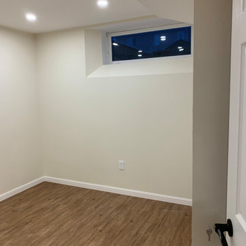 Modern basement finishing