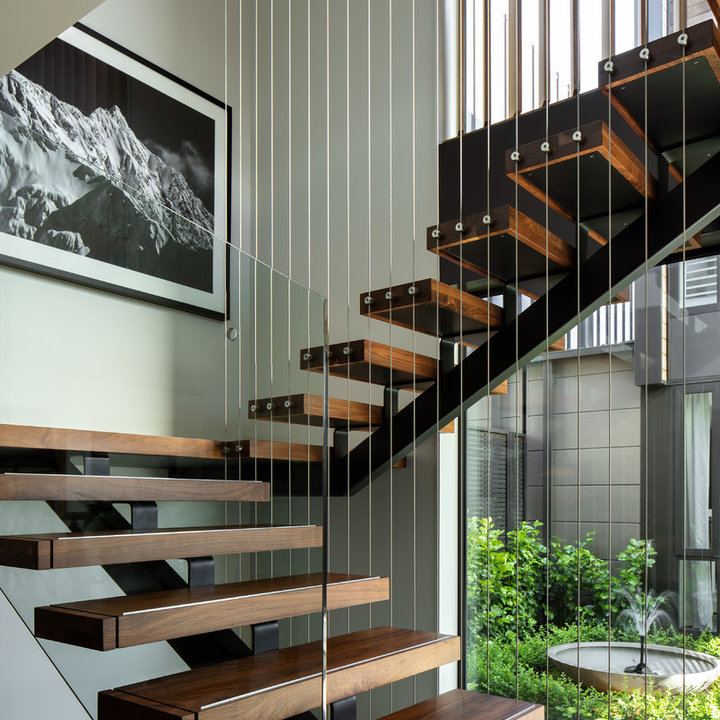 75 Beautiful Floating Staircase Ideas & Designs - August 2026 | Houzz AU
