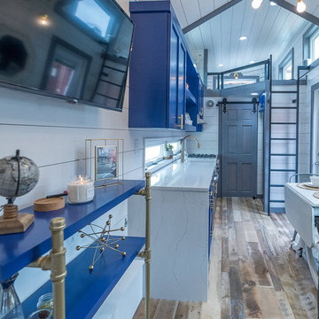 Transitional Tiny Home Kitchen