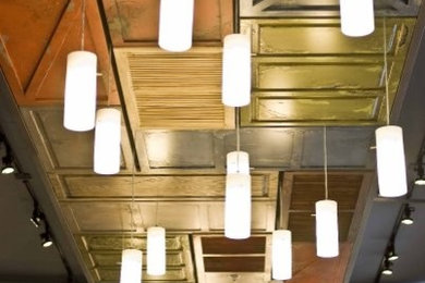 Example of an eclectic hallway design in Nashville