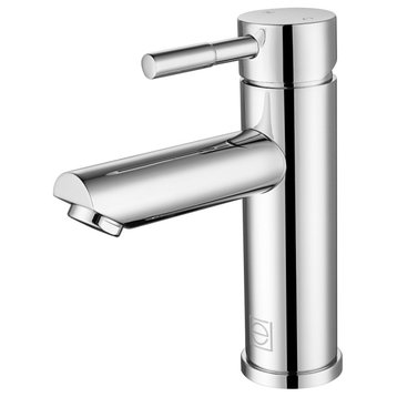 Single Hole Single Handle Bathroom Faucet, Chrome
