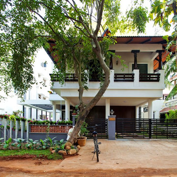Kerala Traditional Style House Bangalore