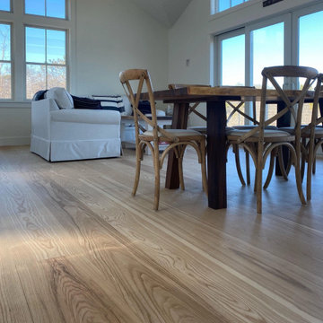 Select Ash Wide Plank Flooring, Open Concept Living