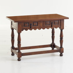 Handmade Scalloped Console - Buffets And Sideboards