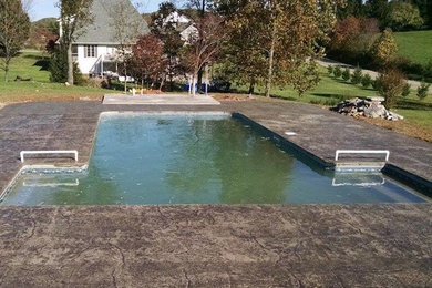 Example of a minimalist pool design in Other