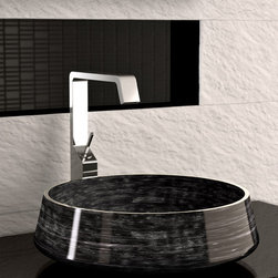 Alumix Ext&eacute; Black Silver - Bathroom Sinks