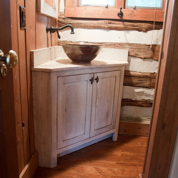 Log Cabin Guest House Kitchenette
