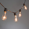 Set of 2 20-Foot Long Electric Patio Light Strings with 20 ST38 Bulbs Each