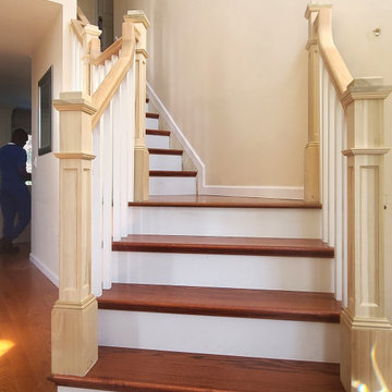 Brand new Staircase, Railing Installation