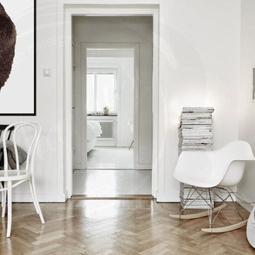 Modern Interior - Living Room Design - White Interior Design