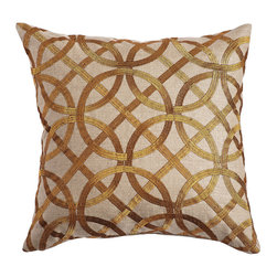 ART DECO PILLOW COVER &ndash; CHRYSLER - NEW - Decorative Pillows