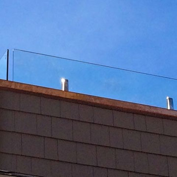 Glass Balcony Fence - Branford CT