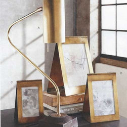 Roost Bent Brass Desk Lamp - SKU: L269 - Desk Lamps