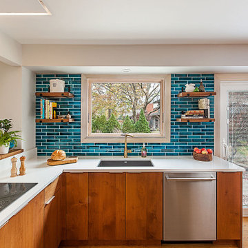 Reimagined Refresh: A Warm and Contemporary Kitchen Remodel