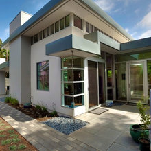 grey exterior w dark copper trim