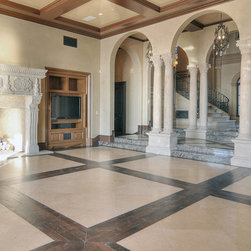 Limestone Columns - Columns And Capitals