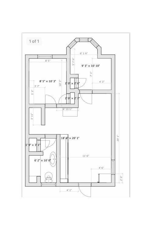 Small 1 wall kitchen remodel 6" between fridge side panel and sink?