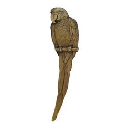 Inviting Home Inc. - Right Mccaw Pull, Antique-Style Brass - Cabinet And Drawer Handle Pulls
