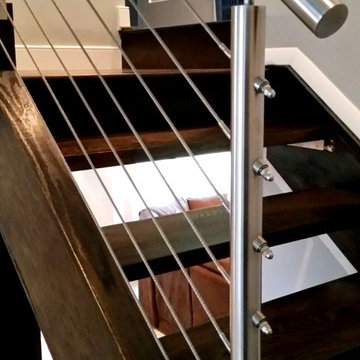 Hall St., Springfield-Cable Railing
