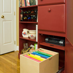 Home Office Pull Out File Box - Filing Cabinets