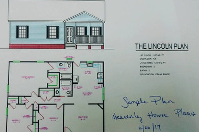 The Lincoln Plan (Heavenly House Plans - Starter Home)