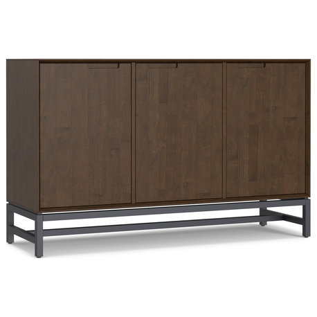 Banting 3 Door Sideboard Buffet, Walnut Brown