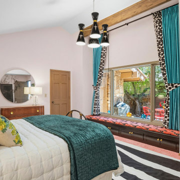 Rosy Relaxing Guest Room