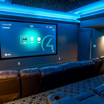 Attractive Basement Theater