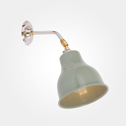 Factory Wall Light MK1 - Olive Grey | Artifact Lighting Ltd - Wall Lights