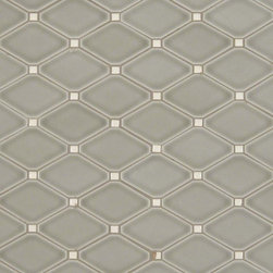 Highland Park&trade; Dove Gray Diamond - Mosaic Tile