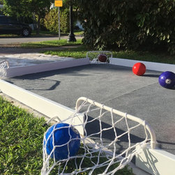 SoccerPool game table, White/Grey - Backyard Play