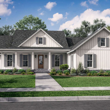 Modern Farmhouse Plan 041-00233