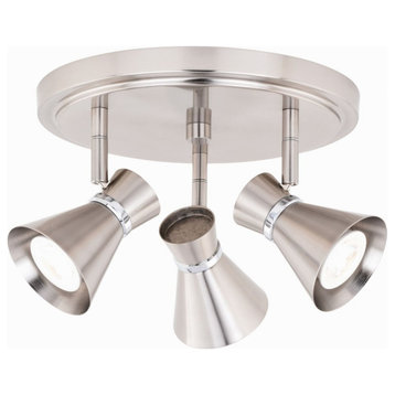 Vaxcel - Alto 3-Light Directional Light in Mid-Century Modern Style 7.25 Inches