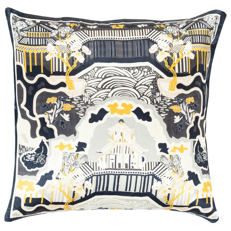Geisha Pillow Cover 20x20x0.25