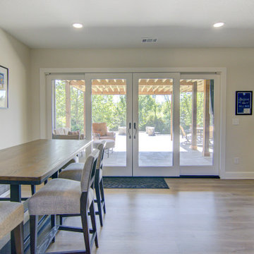 Open and Inviting Basement Designed for Family and Easy Living