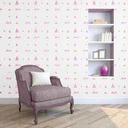 Princess Icons Pattern - Wall Decals