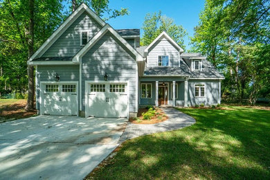 Farmhouse exterior home idea in Other