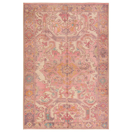 Vibe by Jaipur Living Elanor Medallion Pink/Purple Runner Rug 3'X8'