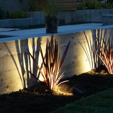 Board Form Concrete Wall