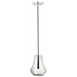 Innovations Lighting - Innovations Lighting 654-1P-PN-7 Hartfd, 1 Light Mini Pendant Traditional - Innovations Lighting Hartford 1 Light 7 inch BrushHartford 1 Light Min Polished NickelUL: Suitable for damp locations Energy Star Qualified: n/a ADA Certified: n/a  *Number of Lights: 1-*Wattage:100w Incandescent bulb(s) *Bulb Included:No *Bulb Type:Incandescent *Finish Type:Polished Nickel