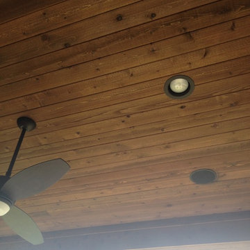 Cedar Tongue and Groove Ceiling