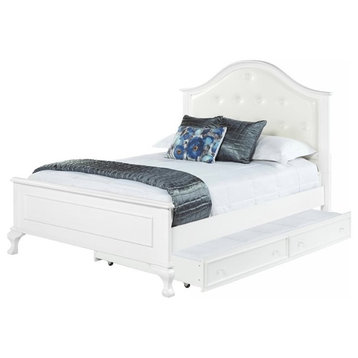 Picket House Furnishings Jenna Full Bed with Trundle in White