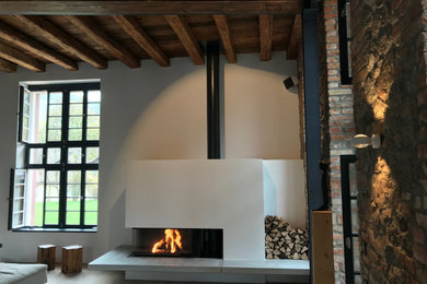Modernes Wohnzimmer in Frankfurt am Main