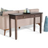 Simpli Home Artisan Wood 46" Transitional Console Sofa Table in Natural Brown