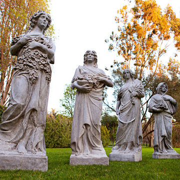 Four Seasons Statues - Large