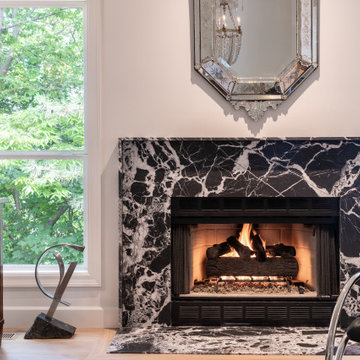 Black Statuary Honed Marble