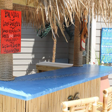 Tiki Bar thatch roof