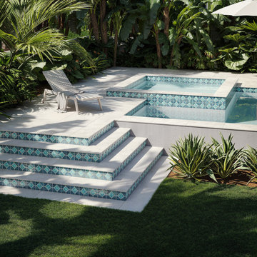 Porcelain Pool Tile Designs