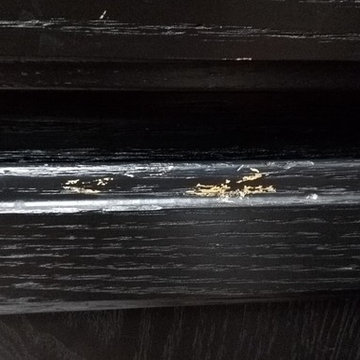 Cheap cabinet paint job