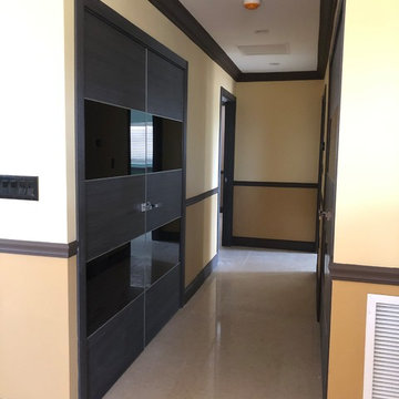 Indigo Doors - building at Ramrod Keys with Titanium Gray Chestnut Doors